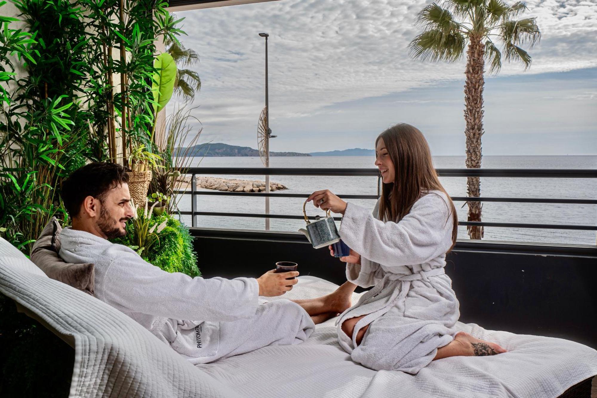 Blue Summer Vibes Mini Studio For Two, Ac, Parking, Beach At 50M, Spa Access -2 La Ciotat Eksteriør bilde